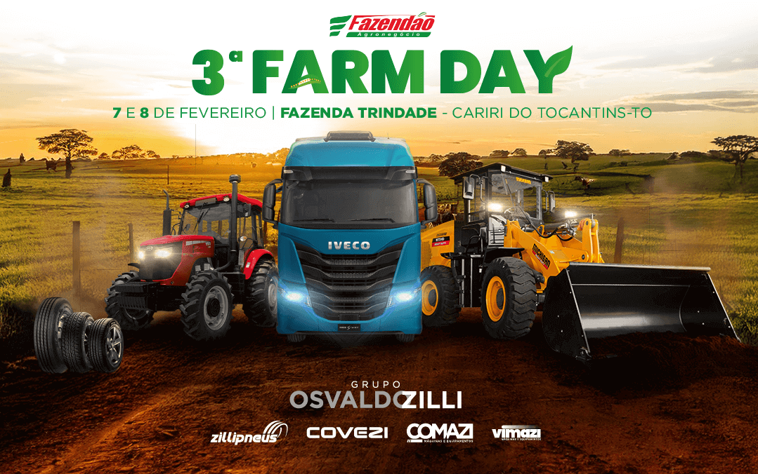 Grupo Osvaldo Zilli confirma presença na 3ª Farm Day